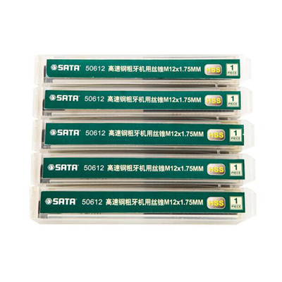 工具库 世达SATA 5件套高速钢粗牙机用丝锥M4*0.7MM 50604