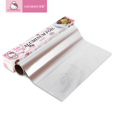 学厨 HELLO KITTY 锡纸12m*30cm 铝箔纸烧烤烹饪蛋糕面包西点烤箱烘焙用纸 烘焙工具 KT7023