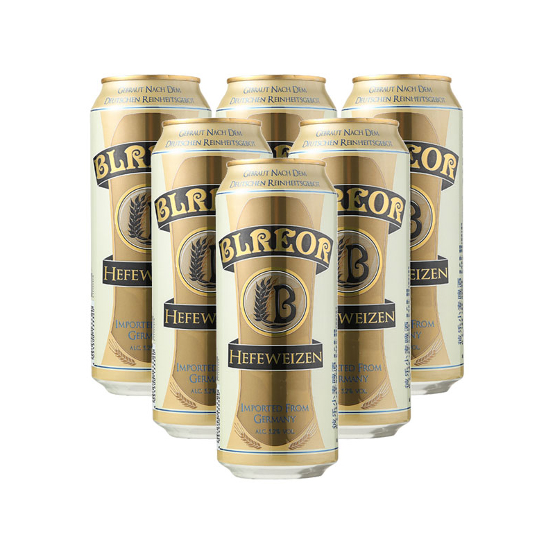彼乐小麦啤酒500ml/罐*6 德国进口