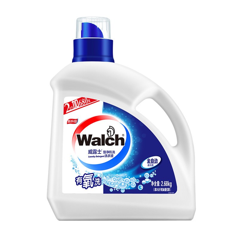 威露士(Walch) 全自动 洗衣液 2kg+680g （单位:瓶）