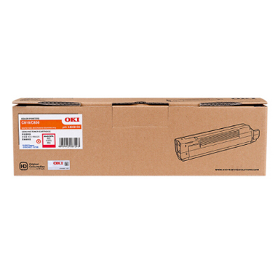 日冲(OKI)44059134红色碳粉适用于C810dn C830dn 红色 8000页