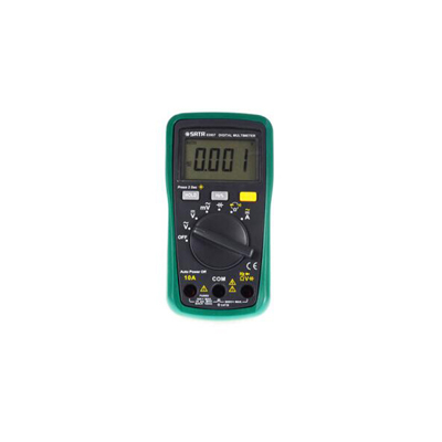 工具库 世达SATA 带频率测量掌上型万用表 03007
