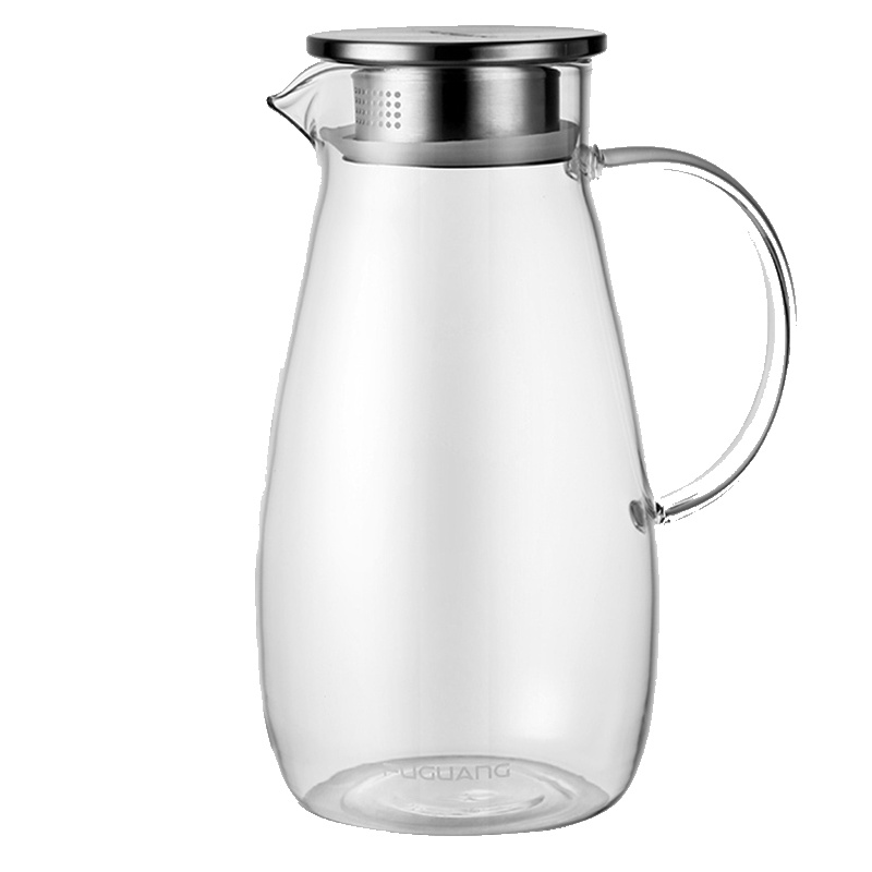 富光(FUGUANG)冷水壶 WFB6001-2000 2000ML 凉水壶玻璃耐高温耐热家用防爆冷水壶大容量套装
