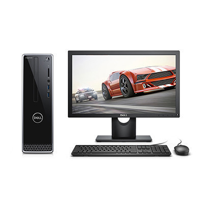 戴尔(DELL)Ins 3470-R1428S 英特尔®酷睿™i5 灵越台式机电脑搭配SE2218HV显示器(i5-8400 8G 1T )