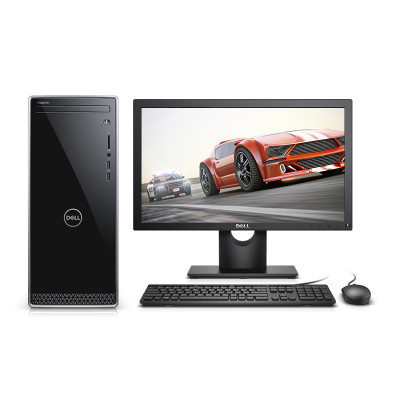 戴尔(DELL)Ins 3670-R1228S灵越台式机搭配SE2218HV显示器(奔腾处理器 1TB机械硬盘)