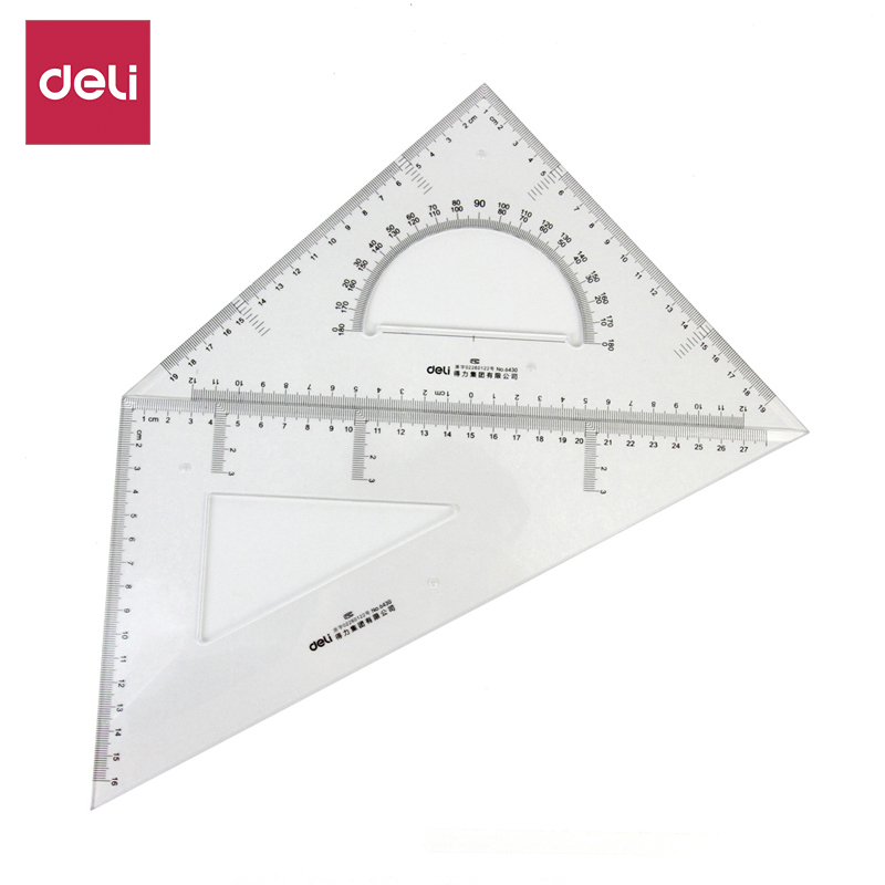 得力6430-30cm三角尺