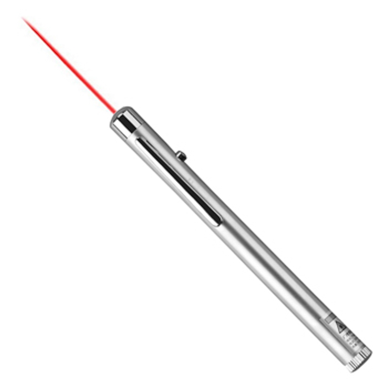 广博 激光指挥笔 激光笔（银白色单激光棒） JG6617Y 12支/件（单位/件）