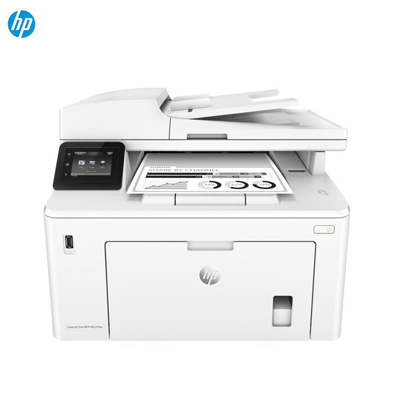 惠普 (hp) LaserJet Pro MFP M227fdw 黑白激光多功能一体机 A4(无线/双面打印)