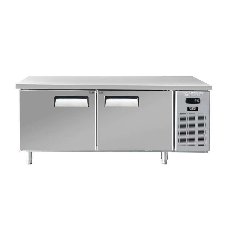 澳柯玛(Aucma) HCF-0.5D2NR-XB 商用冰柜1.8米双温厨房操作台全铜管冷藏工作台不锈钢冷藏卧式保鲜柜