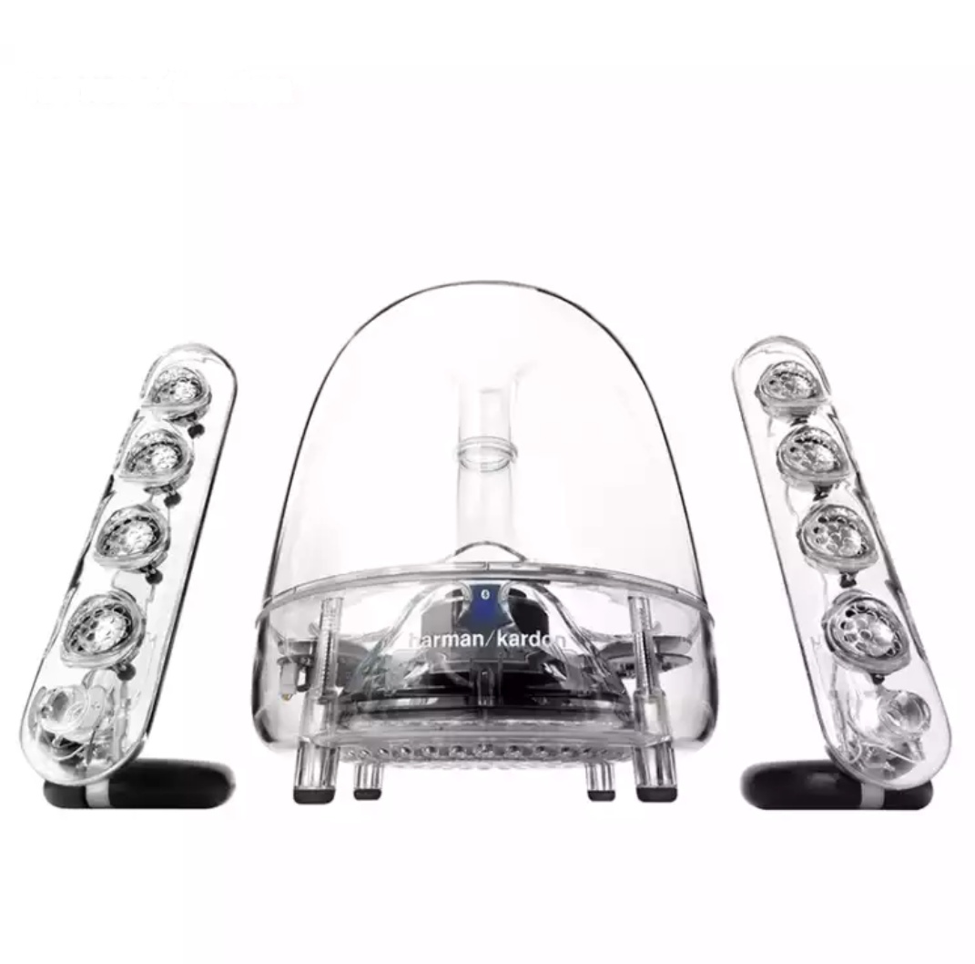 哈曼卡顿(Harman Kardon) SoundSticks BT 蓝牙水晶音箱 室内桌面音箱 低音炮 电脑音响