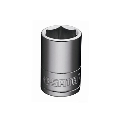 工具库 世达SATA 6.3MM系列6角英制套筒7/16寸 11109