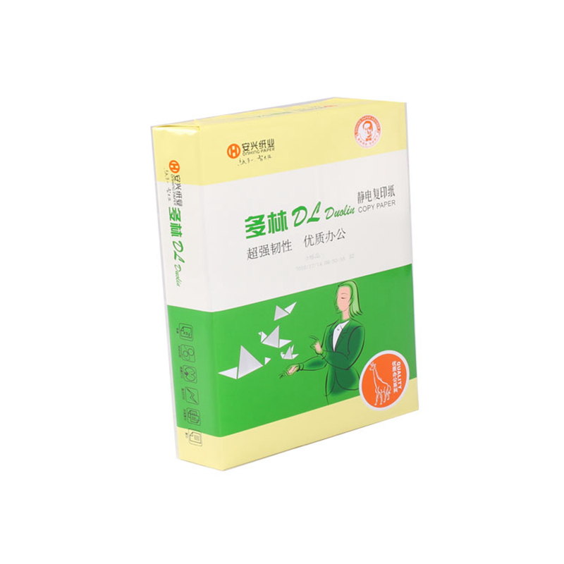 安兴纸业 多林 复印纸 书写纸 试卷纸 70G8K 4包装 500张/包 (省采)