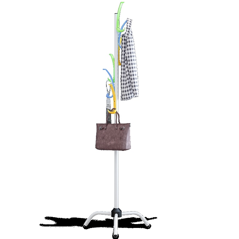 索尔诺衣帽架 多功能落地家用卧室挂衣架衣服架 客厅创意衣架095Y