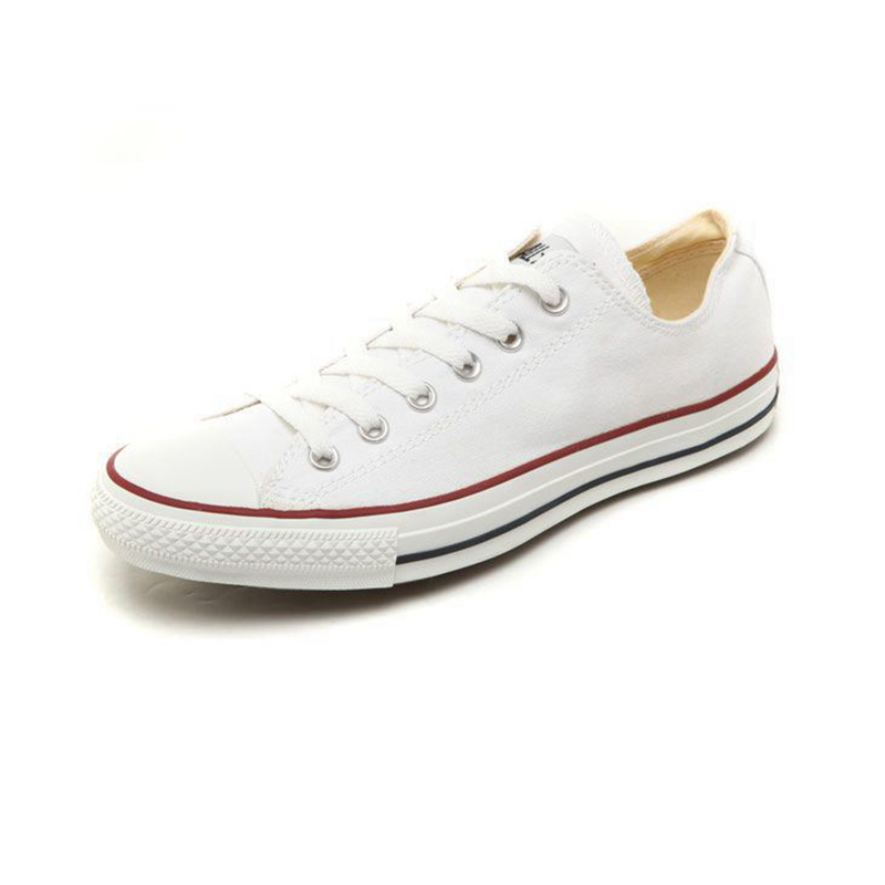 匡威(CONVERSE)经典款白色高低帮男女透气休闲帆布鞋情侣鞋CS101000
