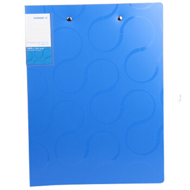 三木(SUNWOOD) LF3109柏拉图系列蓝色 A4双强力夹彩色夹文件夹(单位:个)