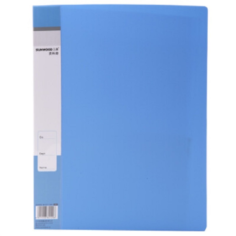 三木(SUNWOOD) F30AK 30页标准型资料册 蓝色 办公文具(单位:个)