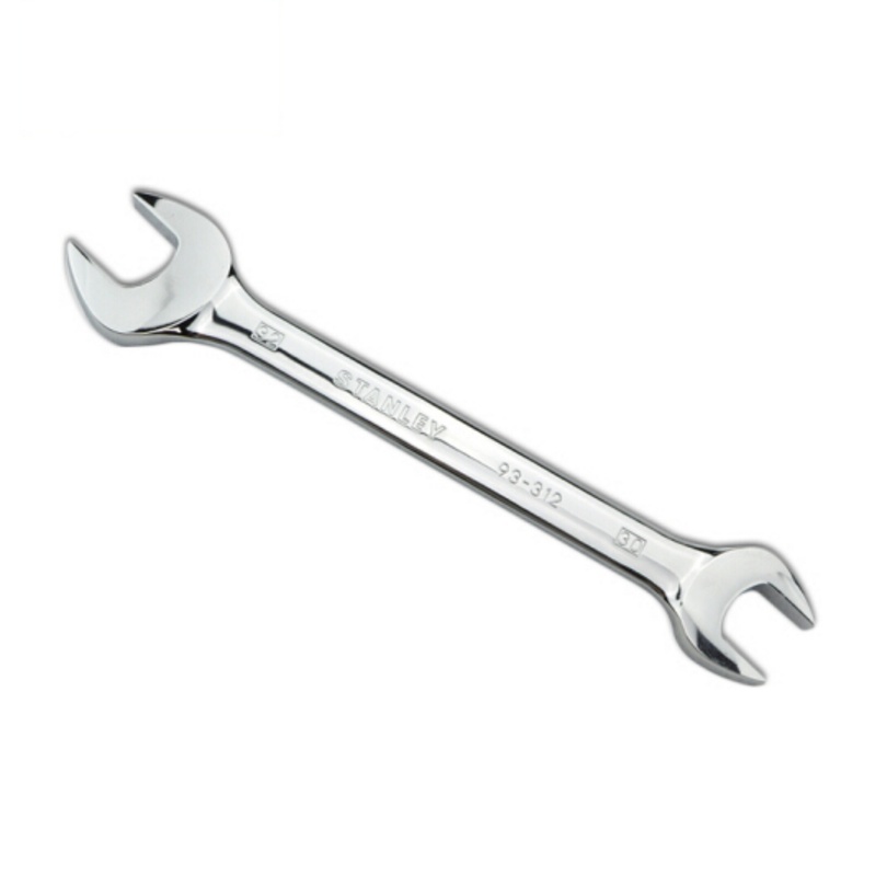 (Stanley)史丹利 强力型公制精抛光长两用扳手19MM 85-669-1-22 银色