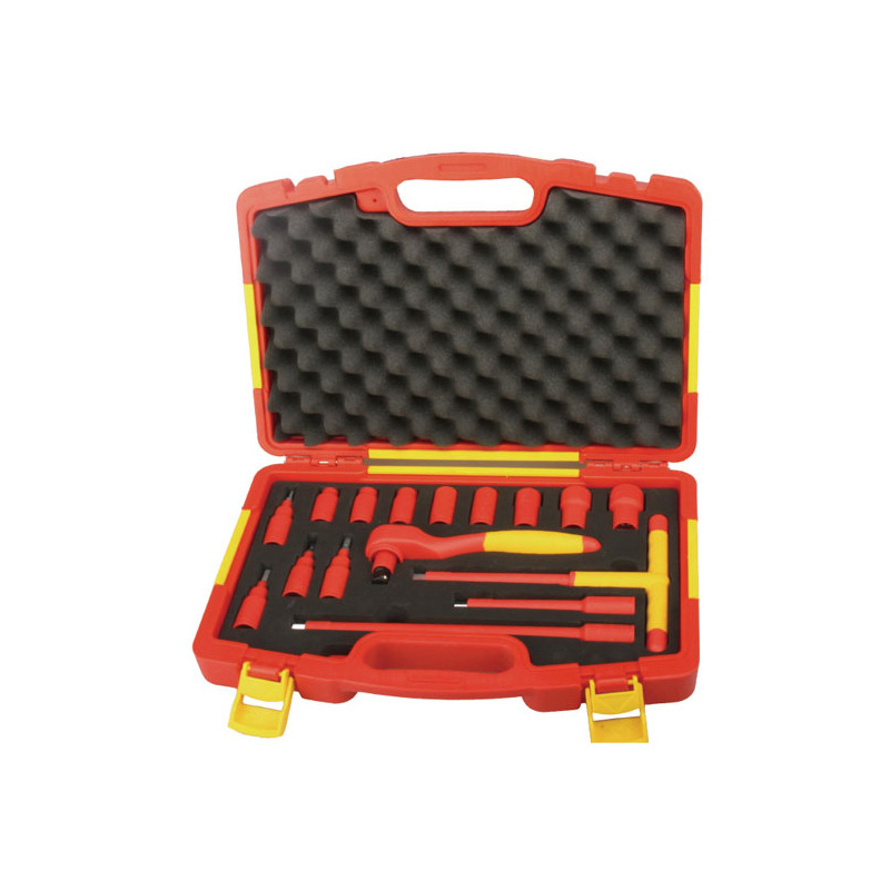 力易得(ENDURA)16件10mm系列VDE绝缘套筒组套 E1176 货期5-10天