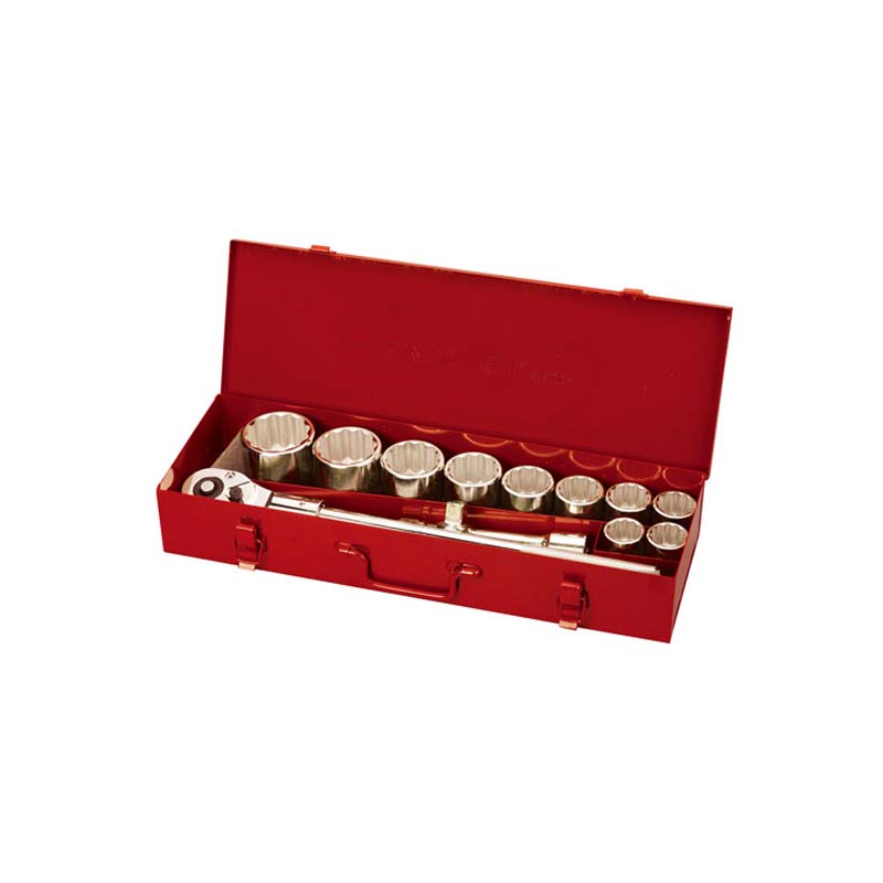 力易得(ENDURA) 14件套25mm系列套筒组套 E1248 货期5-10天