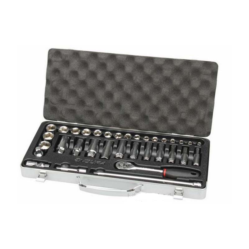 力易得(ENDURA) 38件6.3mm系列套筒组套 E1230 货期5-10天