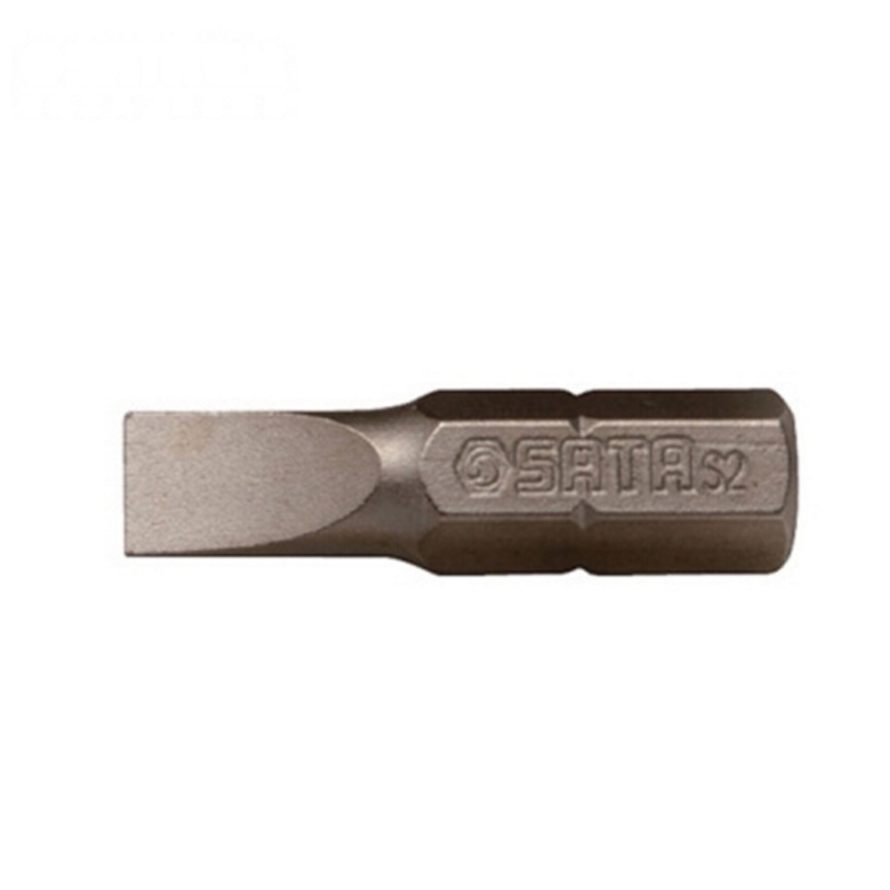 世达(SATA) 6.3MM系列25MM长一字旋具头 59211 3mm