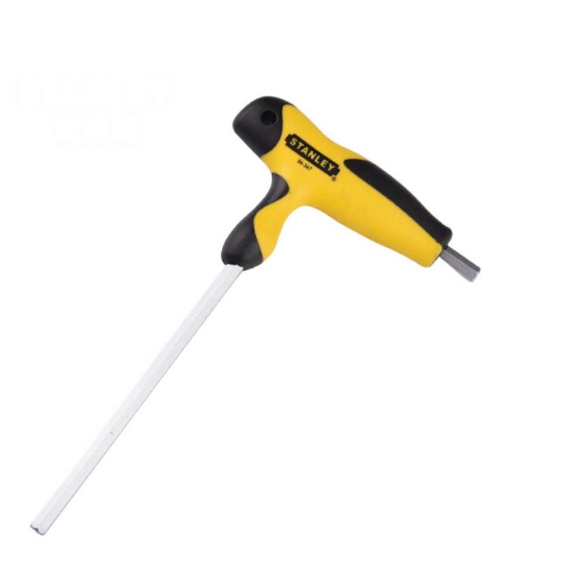史丹利工具t型内六角扳手t形扳手内六方平球头6角扳手 平头6mm94-348-23