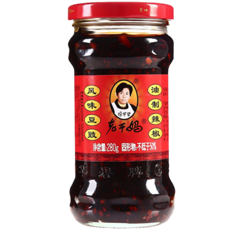 CCSM 老干妈 风味豆豉油制辣椒280g (10瓶起订,单拍不发)