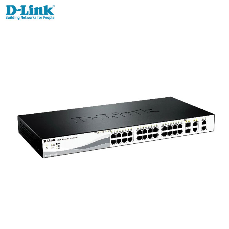 友讯(D-Link) DES-1210-28P 24口百兆POE供电交换机 单位:台