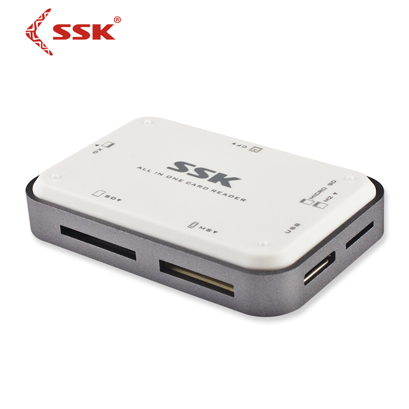 飚王 金属高速 USB3.0 多功能读卡器 SCRM056