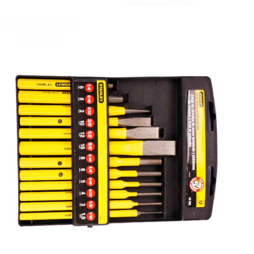 STANLEYDM史丹利12件套冲凿 凿子工具 16-299-23