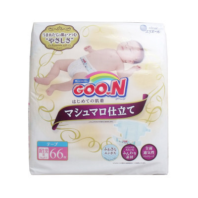 大王GOO.N 棉花糖系列 纸尿裤 NB66片