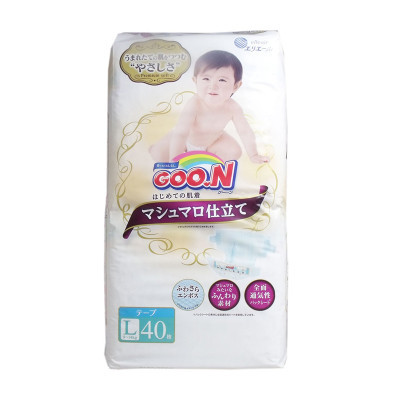 大王GOO.N 棉花糖系列 纸尿裤 L40片 9kg-14kg