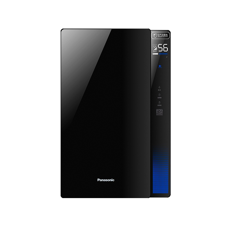 松下Panasonic F-71C7PX黑色空气净化器 适用面积20-30㎡ 除PM2.5;杀菌 CADR值372M3H
