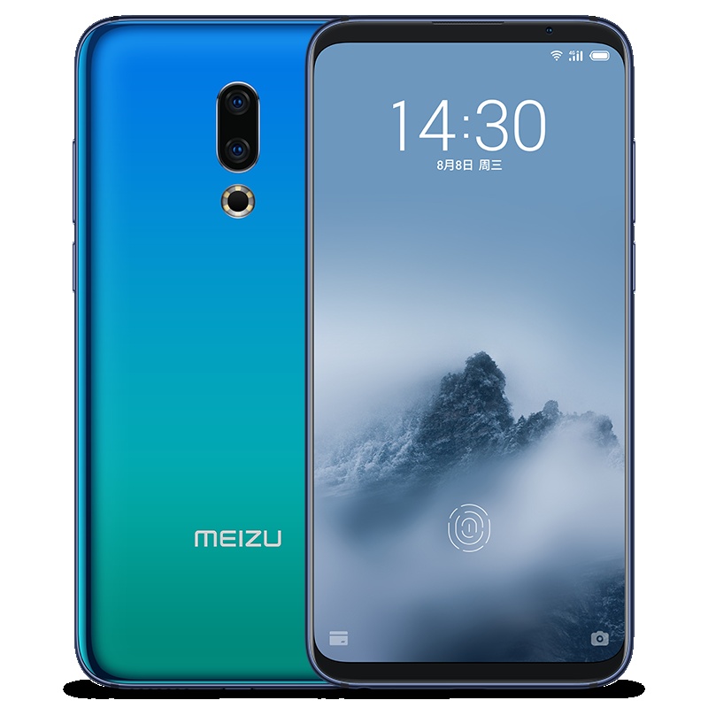 Meizu/魅族 魅族16thPlus 8GB+256GB 极光蓝 全面屏移动联通电信4G全网通手机