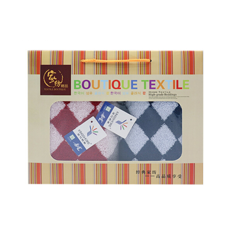 金号(KING SHORE) 礼盒双条装(78*36) 双条毛巾礼盒装