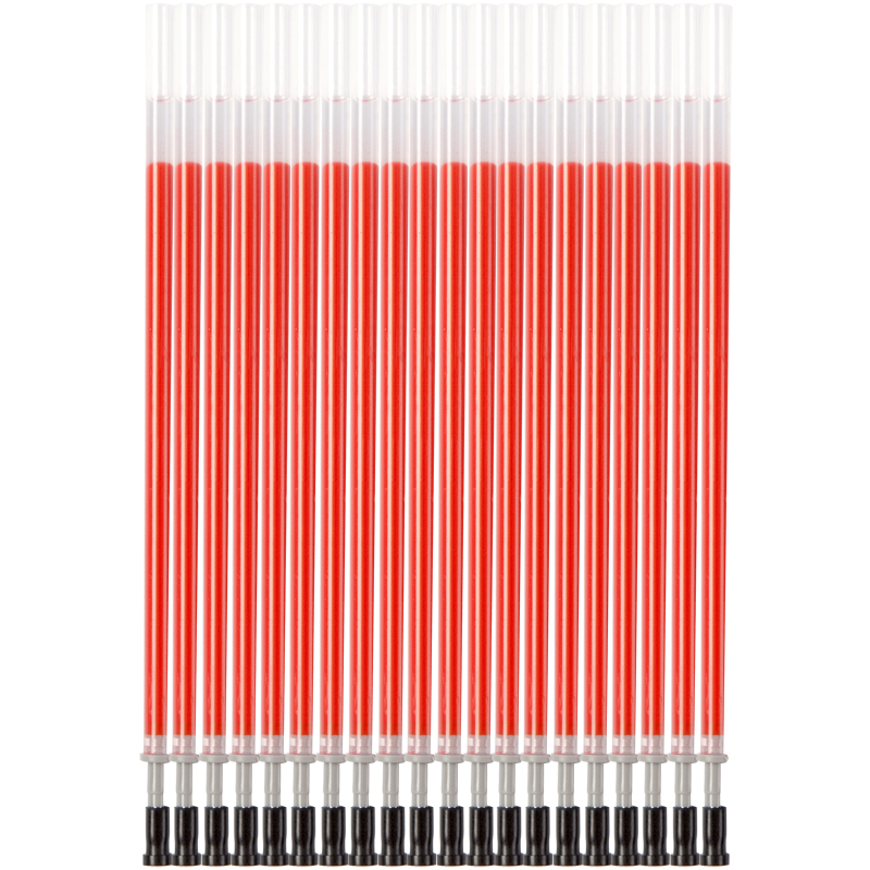 齐心 R980 通用中性替芯 红 240支/盒 (单位:盒)-