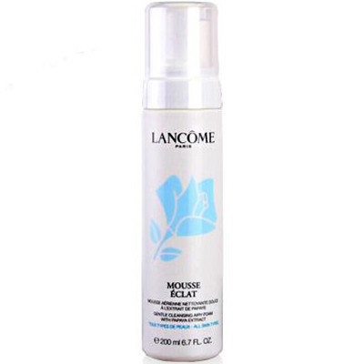 兰蔻(LANCOME)新清滢洁面摩丝 200ml 温和清洁毛孔清爽去油泡沫洗面奶(又名清滢洁面摩丝)