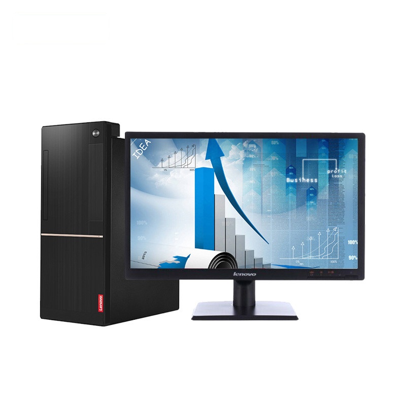 联想(Lenovo)扬天商用T4900d台式电脑+19.5WLED(I5-7400 8G 1T 2G独显 刻录 项目)