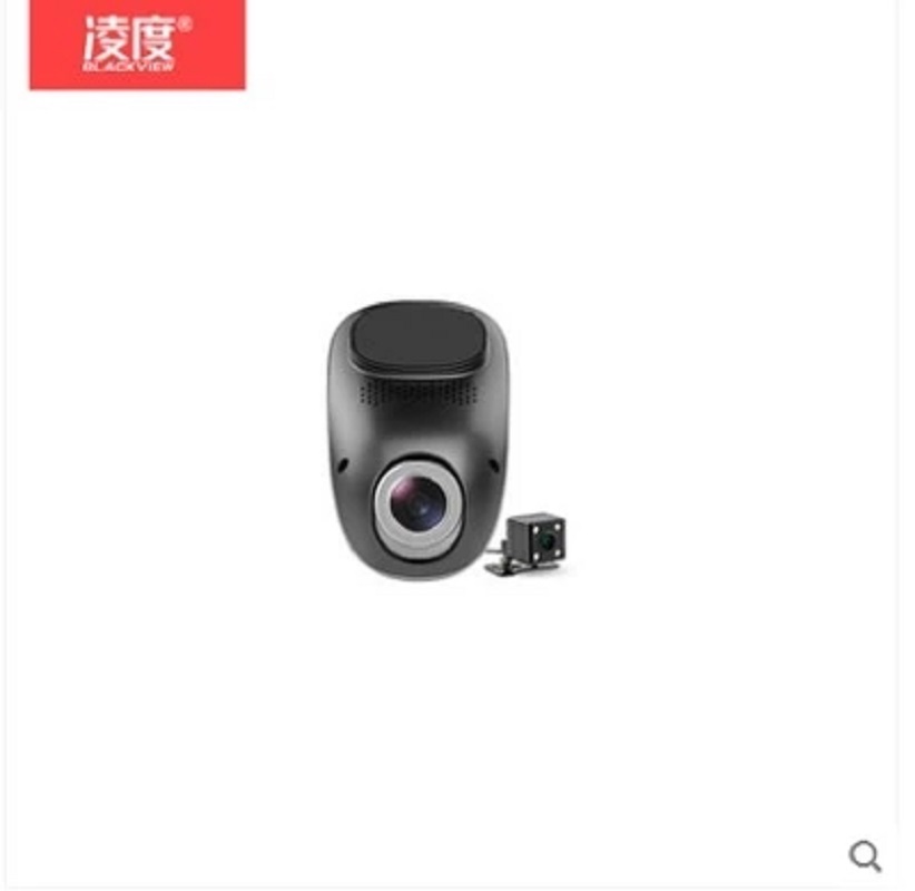新款凌度P6行车记录仪高清夜视双镜头24小时停车监控远程实时定位