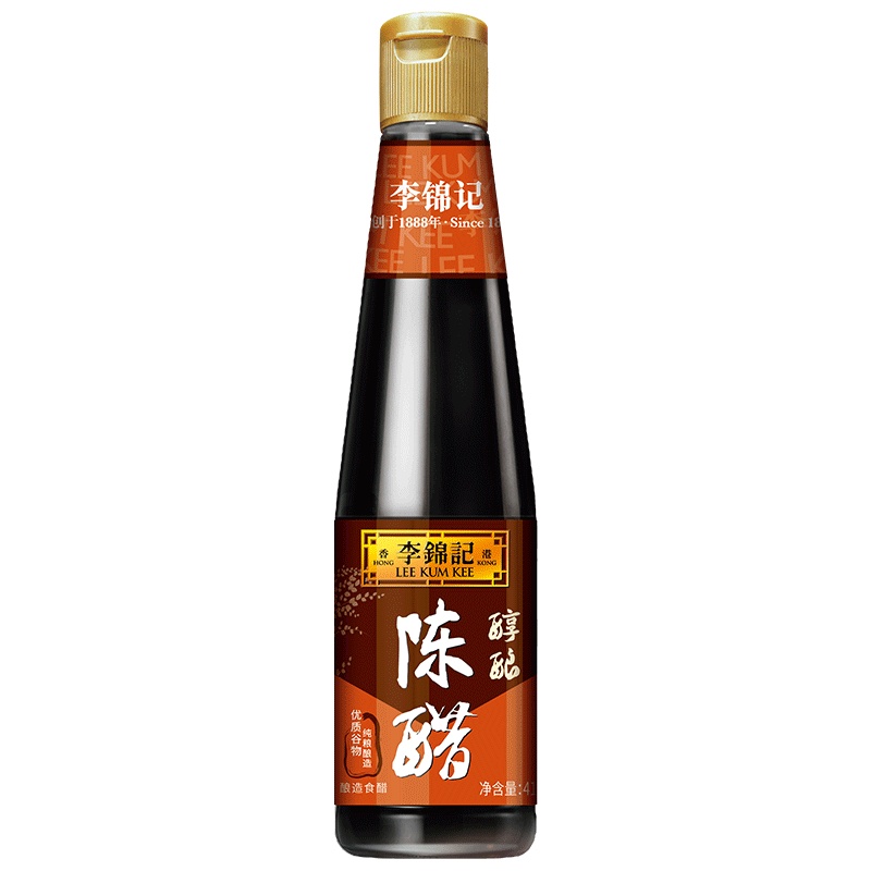 李锦记 醇酿陈醋410ml 醋味醇厚 愈久愈香