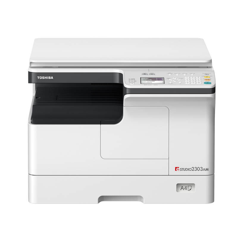 东芝(Toshiba)DP-2303AM黑白复合机 A3 网络打印 复印 扫描(主机+盖板+双面器+单纸盒)