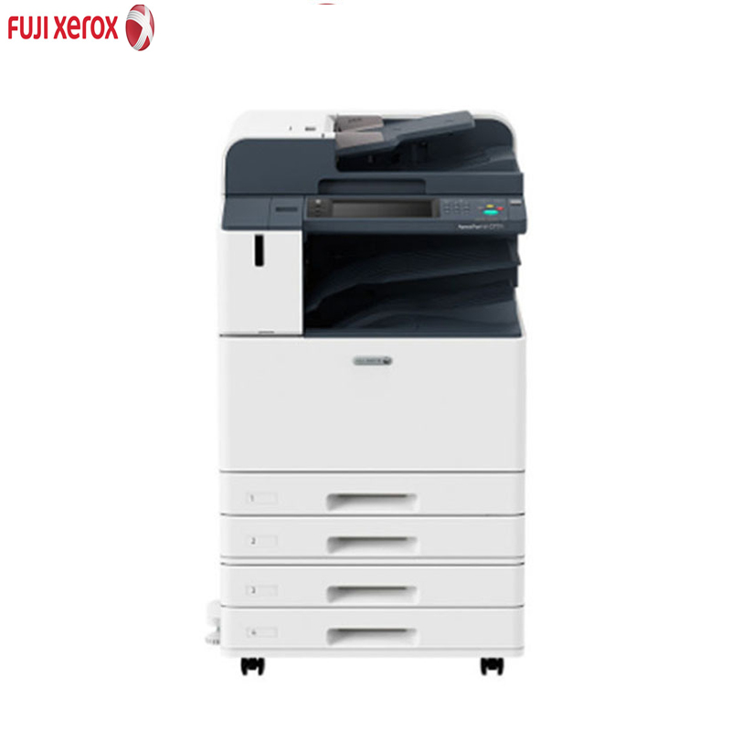 富士施乐(Fuji Xerox)C4471CPS A3彩色数码复合机(自动双面输稿器+四纸盒 含带轮底座)SC