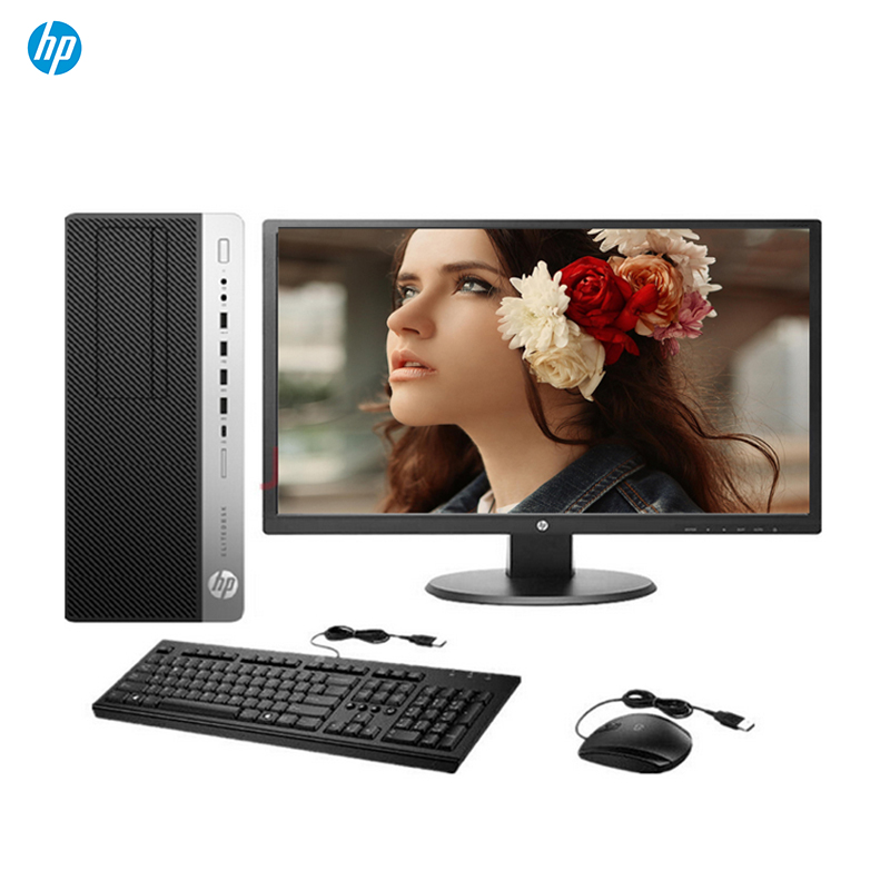 惠普(HP)400MT台式电脑(i5-7500 4G 1T 集显 DVDRW 20寸 win10神州网信版 3 SC)