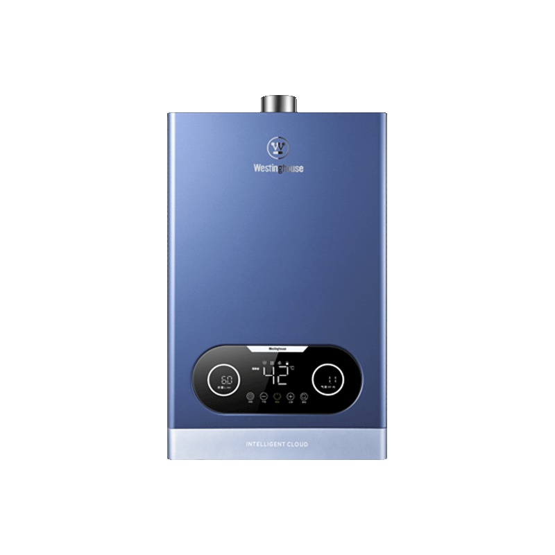 美国西屋（Westinghouse）燃气热水器天然气 12升 高抗风 超静音 水气双调 JSQ24-12W5