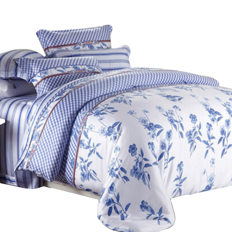 澳丹奴家纺audiano 床品天丝印花四件套 绗缝 1.5m床/1.8m床 200×230cm 220×240cm