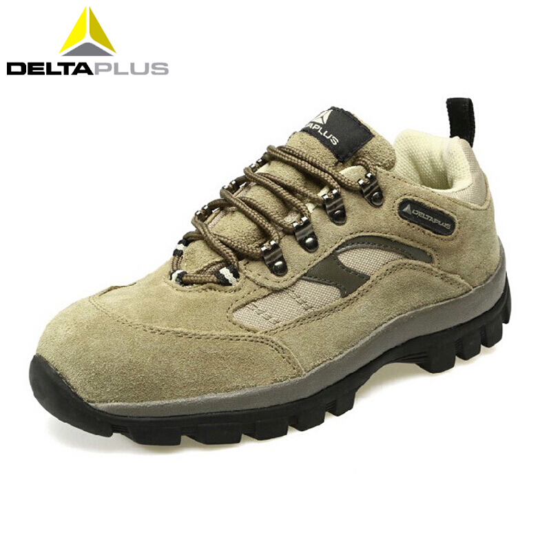 [苏宁自营]代尔塔 Deltaplus 劳保鞋301305防砸防刺工作鞋 牛皮耐磨防滑户外 电焊鞋耐高温焊工鞋43码
