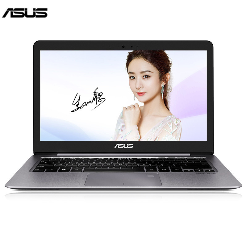 华华硕(ASUS ) 灵耀RX310UA 13.3英寸轻薄笔记本电脑(i3-7100U 8G 128G固态 集显 银灰色)