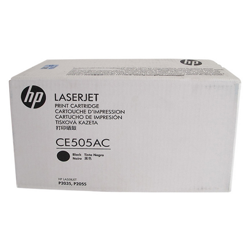 惠普(HP) 黑色硒鼓 CE505AC (单位:盒) 适用 HP P2035 P2055
