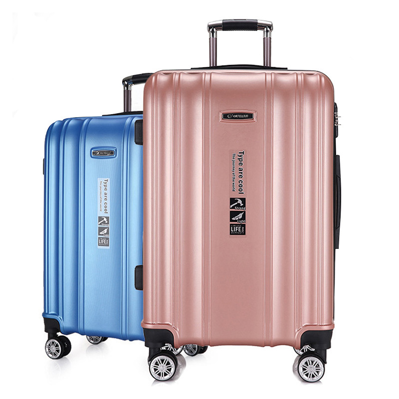 拉链款万向轮男女旅行箱密码行李箱拉杆皮箱子登机箱20寸