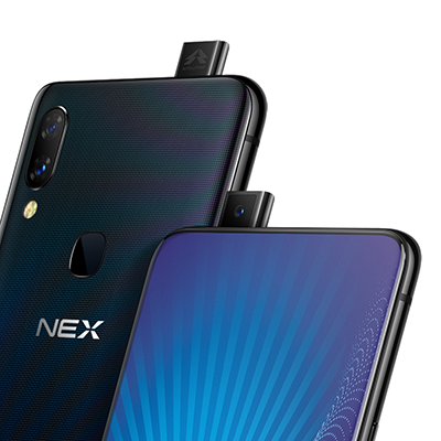 [12期免息]vivo NEX 8GB+128GB 星钻黑 零界全面屏AI双摄手机 全网通4G手机 双卡双待